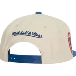 Mitchell & Ness Snapback-Vintage Cream Snapback Winnipeg Jets