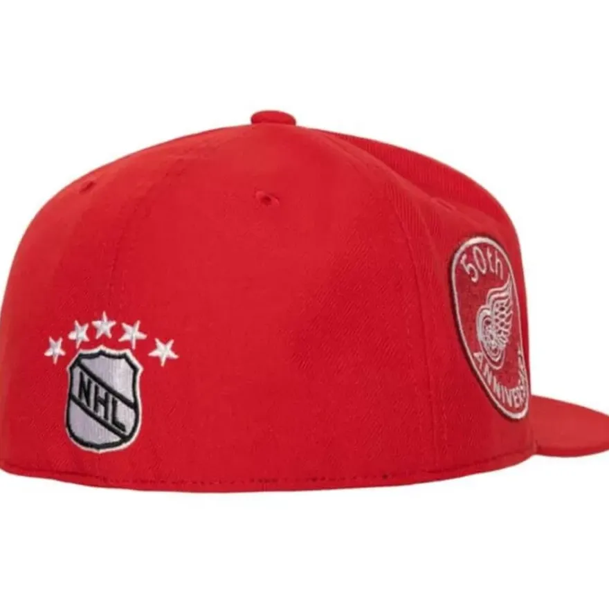 Mitchell & Ness Fitted-Vintage Fitted Detroit Red Wings