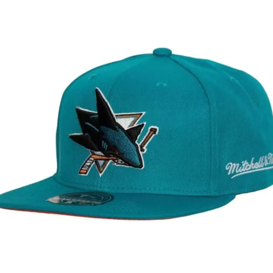 Mitchell & Ness Fitted-Vintage Fitted San Jose Sharks
