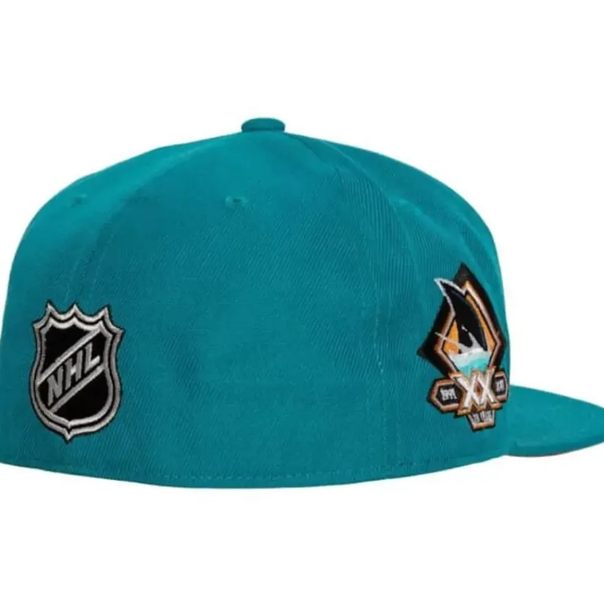Mitchell & Ness Fitted-Vintage Fitted San Jose Sharks