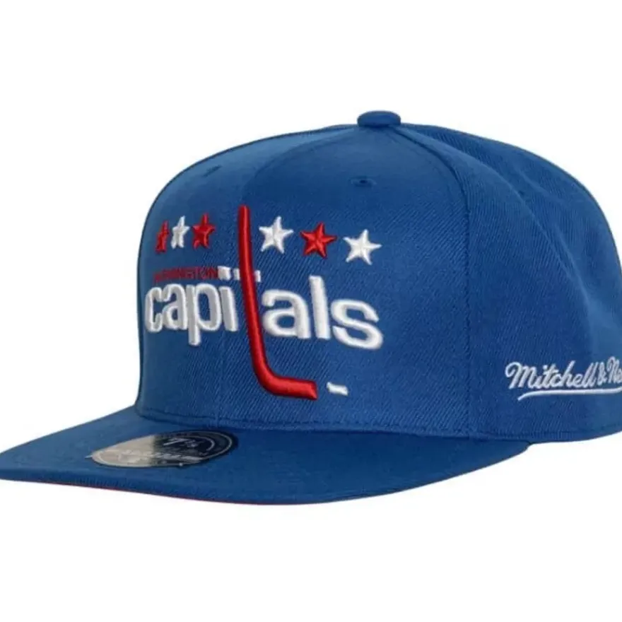 Mitchell & Ness Fitted-Vintage Fitted Washington Capitals