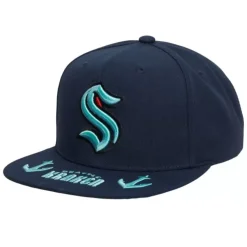 Mitchell & Ness Snapback-Vintage Hat Trick Snapback Seattle Kraken