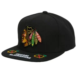 Mitchell & Ness Snapback-Vintage Hat Trick Snapback Chicago Blackhawks
