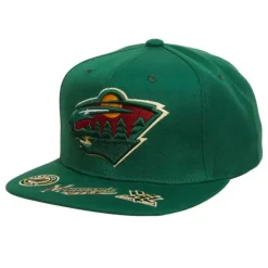 Mitchell & Ness Snapback-Vintage Hat Trick Snapback Minnesota Wild