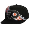 Mitchell & Ness Snapback-Vintage Paintbrush Snapback Philadelphia Flyers