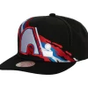Mitchell & Ness Snapback-Vintage Paintbrush Snapback Quebec Nordiques