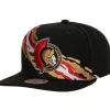 Mitchell & Ness Snapback-Vintage Paintbrush Snapback Ottawa Senators