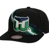 Mitchell & Ness Snapback-Vintage Paintbrush Snapback Hartford Whalers