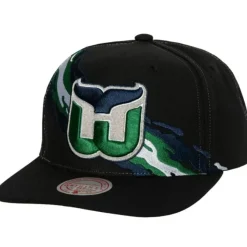 Mitchell & Ness Snapback-Vintage Paintbrush Snapback Hartford Whalers