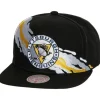 Mitchell & Ness Snapback-Vintage Paintbrush Snapback Pittsburgh Penguins