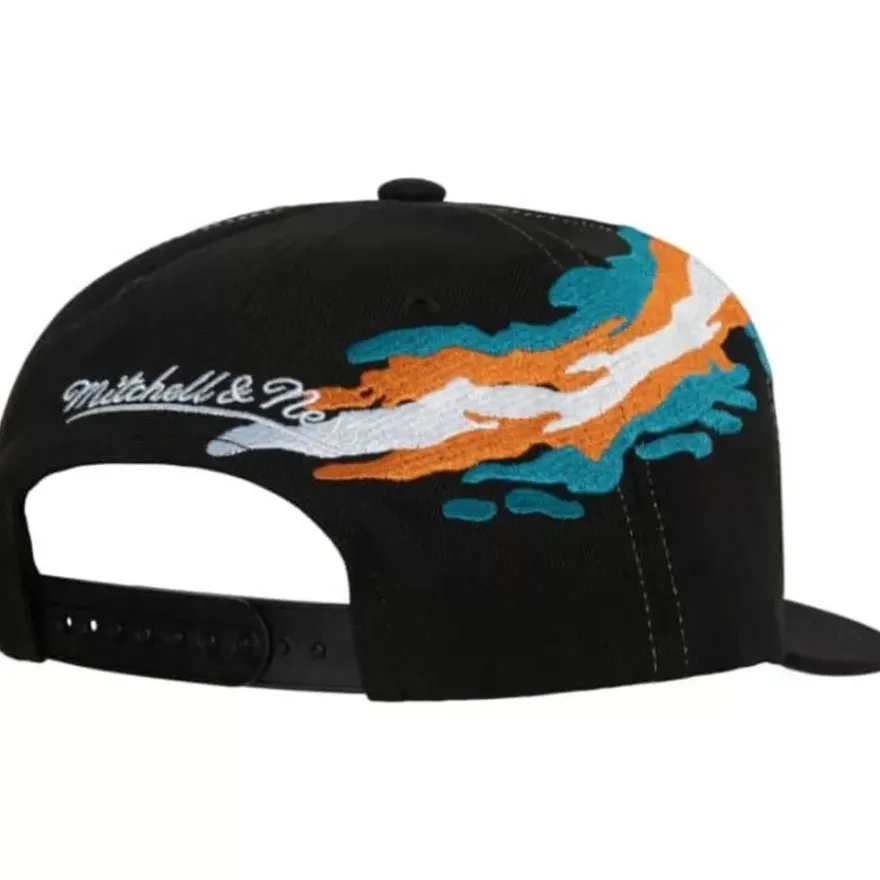 Mitchell & Ness Snapback-Vintage Paintbrush Snapback San Jose Sharks