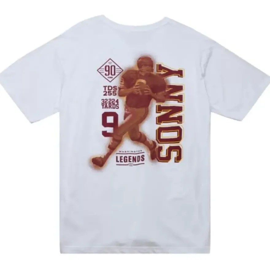 Mitchell & Ness T-Shirts & Tops-Vintage Photo Tee Collaboration Sonny Jurgensen