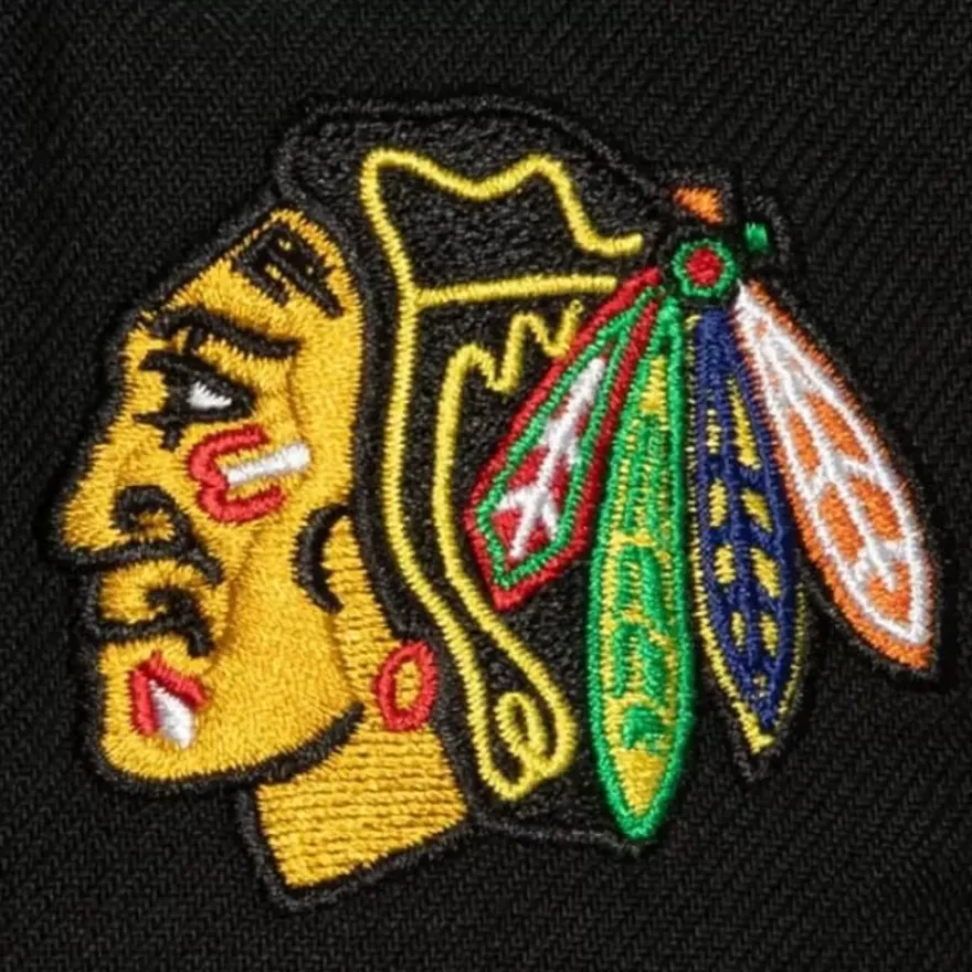 Mitchell & Ness Snapback-Vintage Script Snapback Chicago Blackhawks