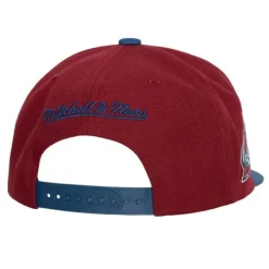Mitchell & Ness Snapback-Vintage Script Snapback Colorado Avalanche