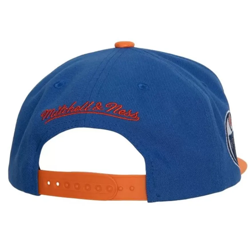 Mitchell & Ness Snapback-Vintage Script Snapback Edmonton Oilers