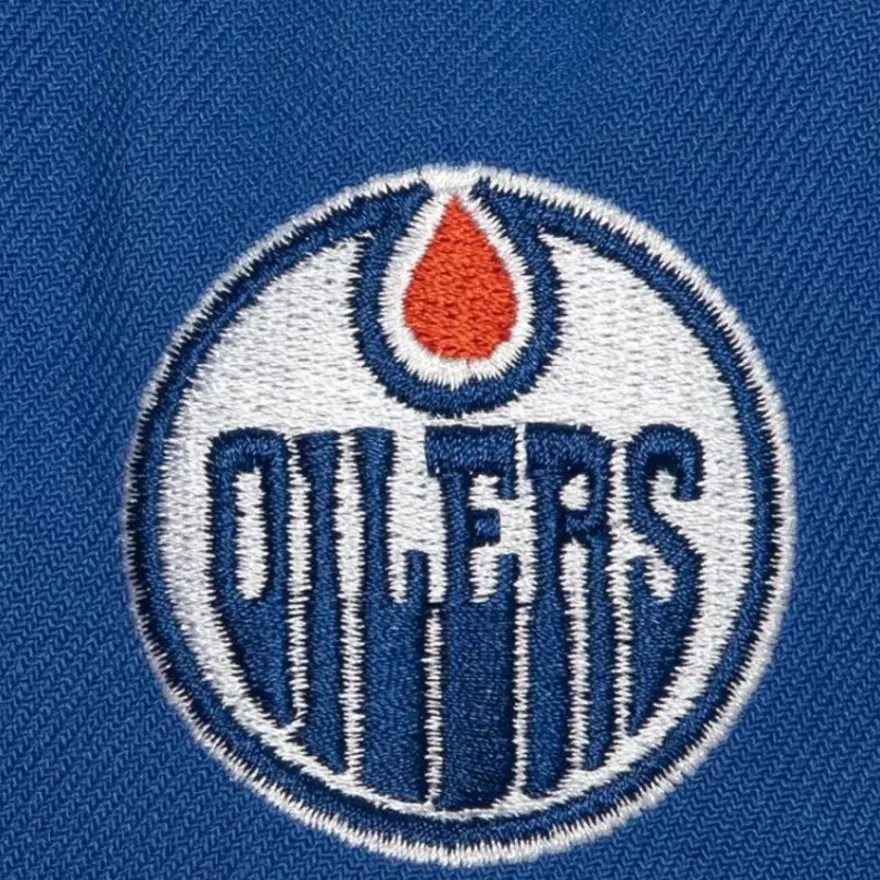 Mitchell & Ness Snapback-Vintage Script Snapback Edmonton Oilers