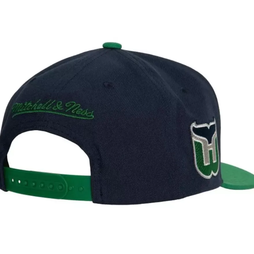 Mitchell & Ness Snapback-Vintage Script Snapback Hartford Whalers