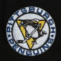 Mitchell & Ness Snapback-Vintage Script Snapback Pittsburgh Penguins