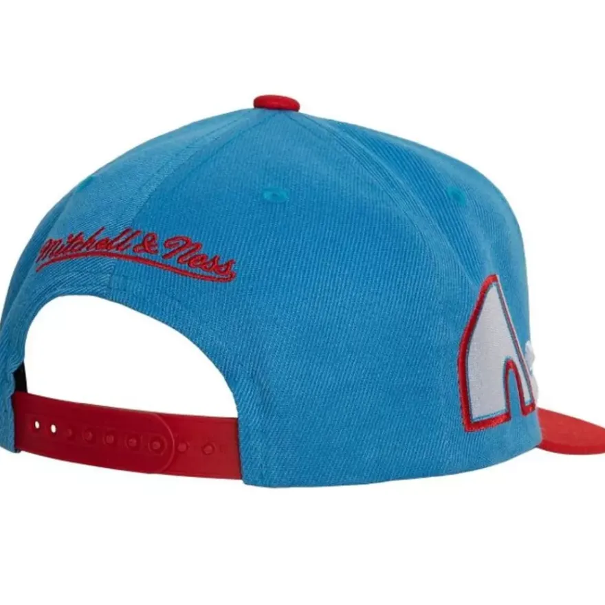 Mitchell & Ness Snapback-Vintage Script Snapback Quebec Nordiques