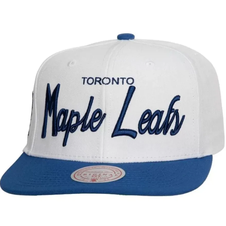 Mitchell & Ness Snapback-Vintage Script Snapback Toronto Maple Leafs