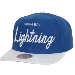 Mitchell & Ness Snapback-Vintage Script Snapback Tampa Bay Lightning