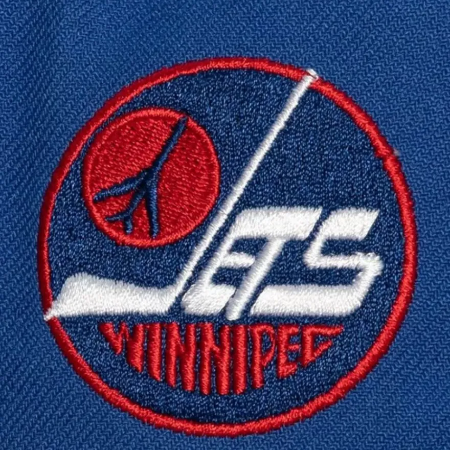Mitchell & Ness Snapback-Vintage Script Snapback Winnipeg Jets