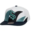 Mitchell & Ness Snapback-Vintage Sharktooth Snapback Seattle Kraken