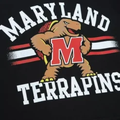 Mitchell & Ness Hoodies & Sweatshirts-Vintage Stripes Pullover University Of Maryland