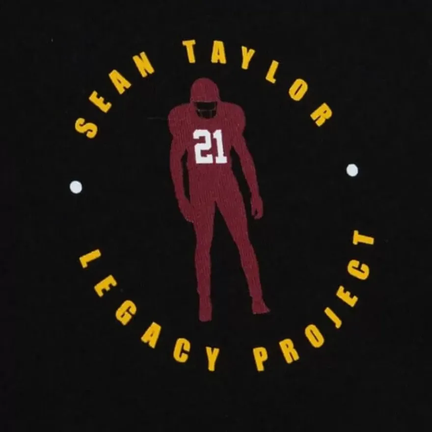 Mitchell & Ness T-Shirts & Tops-Washington Legacy N&N Ls Tee Sean Taylor