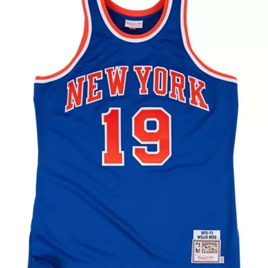 Mitchell & Ness Nba Authentic-Willis Reed 1972-73 Authentic Jersey New York Knicks