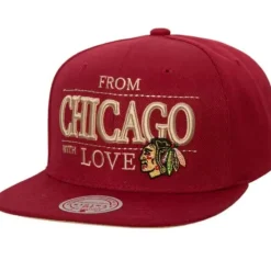 Mitchell & Ness Snapback-With Love Snapback Chicago Blackhawks