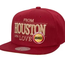 Mitchell & Ness Snapback-With Love Snapback Hwc Houston Rockets