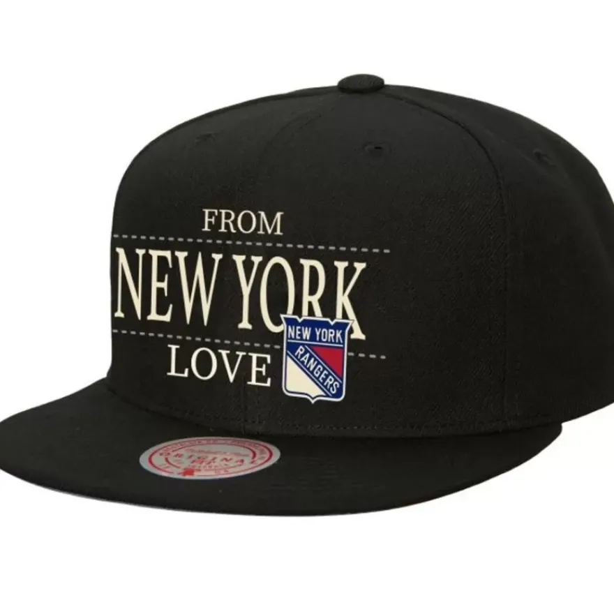 Mitchell & Ness Snapback-With Love Snapback Vntg New York Rangers