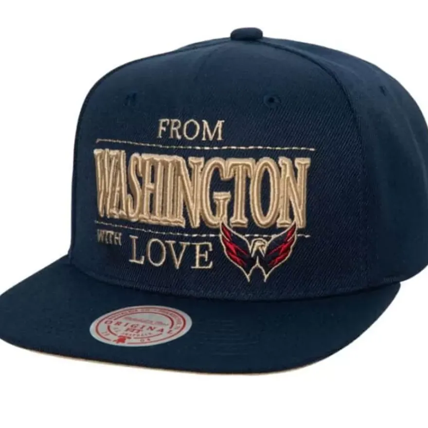Mitchell & Ness Snapback-With Love Snapback Vntg Washington Capitals