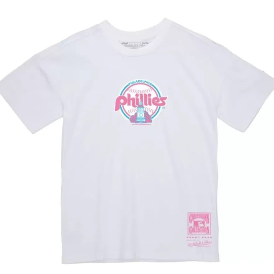 Mitchell & Ness T-Shirts & Tops-Women'S Basic Logo 2 Philadelphia Phillies