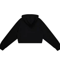 Mitchell & Ness Hoodies & Sweatshirts-Womens Big Face 4.0 Crop Hoodie Miami Heat