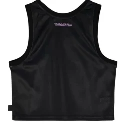 Mitchell & Ness T-Shirts & Tops-Womens Big Face 4.0 Crop Tank Los Angeles Lakers