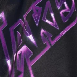 Mitchell & Ness T-Shirts & Tops-Womens Big Face 4.0 Crop Tank Los Angeles Lakers