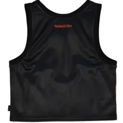 Mitchell & Ness T-Shirts & Tops-Womens Big Face 4.0 Crop Tank New York Knicks