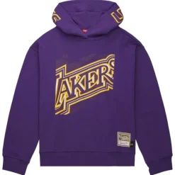 Mitchell & Ness Hoodies & Sweatshirts-Women'S Big Face 7.0 Hoodie Los Angeles Lakers