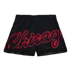Mitchell & Ness Shorts-Womens Big Face 4.0 Shorts Chicago Bulls