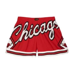 Mitchell & Ness Shorts-Women'S Big Face 3.0 Shorts Chicago Bulls