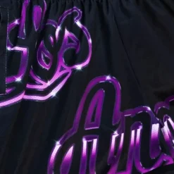 Mitchell & Ness Shorts-Womens Big Face 4.0 Shorts Los Angeles Lakers