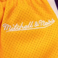 Mitchell & Ness Shorts-Women'S Big Face 3.0 Shorts Los Angeles Lakers
