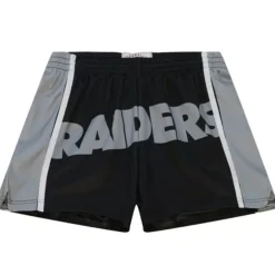 Mitchell & Ness Shorts-Womens Big Face 3.0 Shorts Oakland Raiders