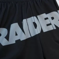 Mitchell & Ness Shorts-Womens Big Face 3.0 Shorts Oakland Raiders