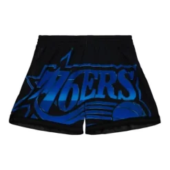 Mitchell & Ness Shorts-Womens Big Face 4.0 Shorts Philadelphia 76Ers