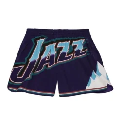 Mitchell & Ness Shorts-Women'S Big Face 3.0 Shorts Utah Jazz