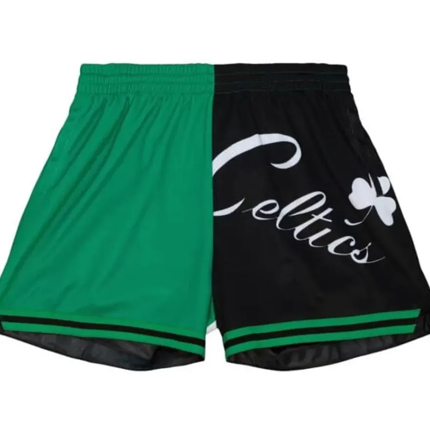 Mitchell & Ness Shorts-Womens Big Face Shorts 5.0 Boston Celtics