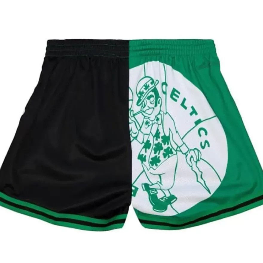 Mitchell & Ness Shorts-Womens Big Face Shorts 5.0 Boston Celtics